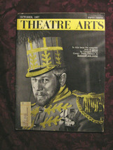 THEATRE ARTS October 1957 Peter Ustinov Karl Malden Carolyn Green W Saroyan - £6.30 GBP