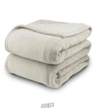 Pure Warmth MicroPlush Sherpa Electric Heated Blanket Full Linen - $75.99