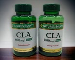 2x NATURES BOUNTY CLA Toning Formula 1000 Mg 50 Softgels Ea Tonalin EXP ... - $27.43