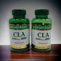 2x Natures Bounty Cla Toning Formula 1000 Mg 50 Softgels Ea Tonalin Exp 7/24+ - $27.43