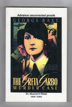 George Baxt Greta Garbo Murder Case First Edition Mystery Fine Advance Proof - £10.78 GBP