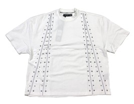 Hudson Outerwear Zipper Tee  Style# 596  Color: White  Heavy weight over... - $69.00