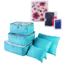 9Pcs/Set Travel Storage Bag For Clothes Luggage Packing Cube Organizer Suitcas - £22.40 GBP