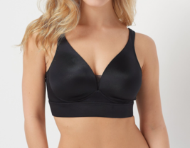 Jockey Forever Fit Wirefree Molded Cup Bra Black, Size 2X - £17.26 GBP