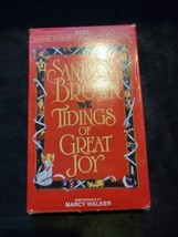Sandra Brown Tidings Of Great Joy Audiobook Cassette - £7.03 GBP