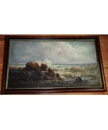 Charles H. Harmon Oil of Crashing Waves at the Seashore - $1,089.00