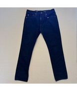 Gap 1969 Mens Slim Fit Denim Cotton Dark Wash Blue Jeans Size 32x32 - $29.69