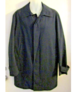 Men&#39;s Brooks Brothers Navy Blue Storm System Short Trench Coat Size 40R  - £155.65 GBP