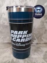 Park Hopping Is My Cardio Disney Icons Stainless Tumbler Disney Parks NEW - £10.21 GBP