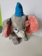 Vintage Dumbo Plush Stuffed Toy Walt Disney World Disneyland With Tags E... - $24.82