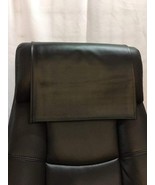 Slipcover Black Cover Headrest 100%Lambskin Leather Furniture Recliner P... - $44.65+