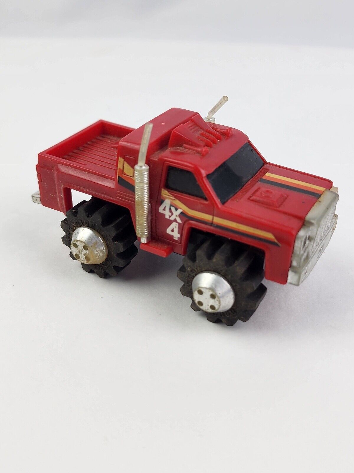 Primary image for Vintage Ljn Toys Rough Riders 4x4 Red Truck Tested & Working Stomper Style