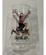 Vintage 1975 Olive Oyl Popeye Kollect-A-Set Series Coca-Cola Glass - £10.69 GBP