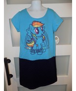 MY LITTLE PONY CUTIE BEAUTY BLUE DRESS SIZE M GIRL&#39;S NEW - $29.60 CAD