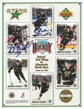 Dave Gagner &amp; Bobby Smith Signed 1991 North Stars All Time 8x10 Photo /1... - £39.44 GBP
