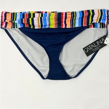 Bikini Bottom Women&#39;s XL 16/18 Catalina Striped Hipster women&#39;s  - $9.90