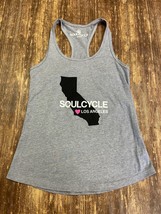 SoulCycle Los Angeles Women’s Gray Racerback Tank Top - Small - £6.37 GBP