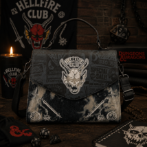 Officially Licensed Loungefly Stranger Things 5 Hellfire Club Crossbody Bag - $89.99