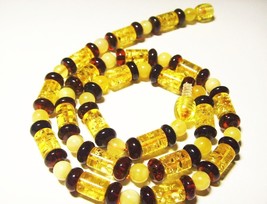 Natural Baltic Amber Necklace Amber beads necklace for adults gemstone amber - £70.41 GBP
