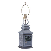 Irvin&#39;s Country Tinware Miner&#39;s Lamp Base in Antique Tin - £63.93 GBP