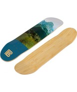 Mountain Graphic Bamboo Skateboard (Complete Skateboard) - £103.11 GBP