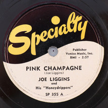 Joe Liggins - Pink Champagne / Sentimental Lover - 1950 10&quot; 78rpm Record SP 355 - $12.48