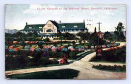 Grounds of the Soldiers Home Sawtelle California CA 1928 DB Postcard N8 - £6.97 GBP