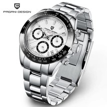 PAGANI DESIGN PD1644 High Quality Chrono quartz luxury mens watch Seiko VK63 - £85.86 GBP