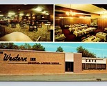 Multiview Western Inn Lounge Cafe Chamberlain SD Chrome Postcard J15 - $4.47