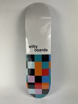 Witty Vector skateboards deck 8.125” RARE quality - £32.06 GBP
