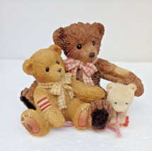 Cherished Teddies 2000 Bear and Friend Figurine Todd and Friend 786683 - £4.32 GBP