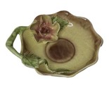 Vintage Vee Jackson California Pottery Trinket Candy Dish Magnolia Blossom - $33.66
