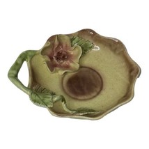 Vintage Vee Jackson California Pottery Trinket Candy Dish Magnolia Blossom - £26.61 GBP