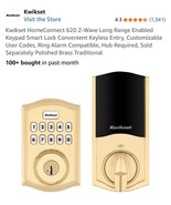 Kwikset HomeConnect 620 Keypad Connected Smart Lock US15 Z-Wave with Sma... - $2,731.76 MXN