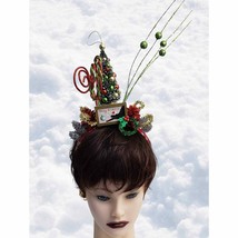 Oh, Christmas Tree! Ugly Christmas Holiday Christmas Tree Headband Handmade - £35.04 GBP
