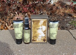 Wen By Chaz Dean Sweet Almond Mint 3 Piece Travel Kit - 2 Conditioners, ... - $18.99
