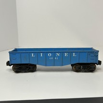Lionel 6042 O Gauge Postwar Blue Gondola Car No Box Model Train Railroad - $14.13