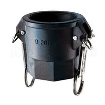 Abbott Rubber Polypropylene 2 in. D X 2 in. D Female Coupler - $21.95