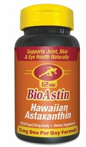 BioAstin Hawaiian Astaxanthin Nutrex Hawaii 12mg / 50 Gel Caps Exp 8/2025+ - $20.98