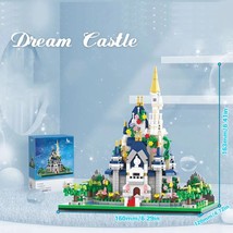 New Dream Castle Building Blocks Model Set Toys Adult Home Decorations 1... - $18.99
