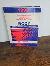 1993 Chrysler New Yorker Concorde Vision Intrepid Body Diagnostic Manual - $11.64