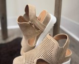 Very G Women&#39;s Gracewalk Platform Sandal Beige - $52.00