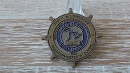 USN Naval Station Great Lakes Operations Specialist Challenge Coin #782Y - $351.22 MXN