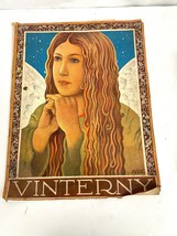 RARE Swedish Christmas Magazine Large Booklet 1924 Antique Cover VINTERNY - £42.41 GBP