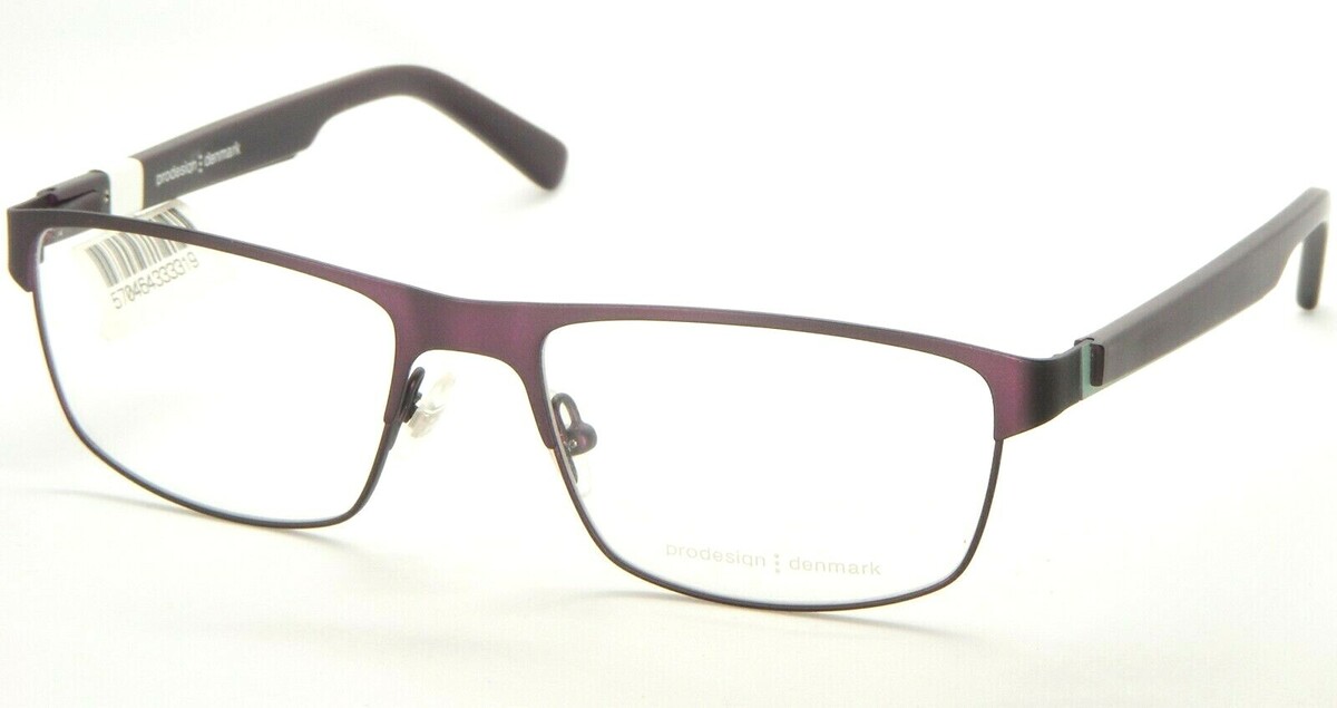Nuevas Gafas Prodesign Dinamarca 1279 3831 Morado Mate Ciruela 53-17-135mm - $99.97
