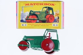 1960&#39;s Matchbox King Size K-9 Aveling Barford Road Roller in Box - £94.68 GBP