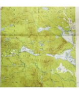 1958 Map USGS Topographic Attean Pond Maine Antique Quadrangle Vintage T... - €34,23 EUR
