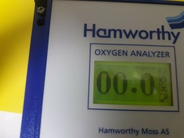 Hamworthy G36a Oxygen Analyzer 01482 Software Ver. 2.04 Hamworthy Moss A/S - $2,664.78