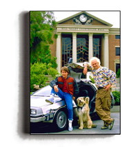 Rare Back To The Future Framed Promo Photo Marty Doc Einstein Jumbo Gicl... - £15.28 GBP