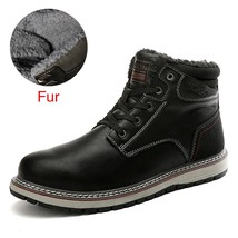 New Snow Boots Protective and Wear-resistant Sole Man Boots Warm and Comfortable - £60.40 GBP